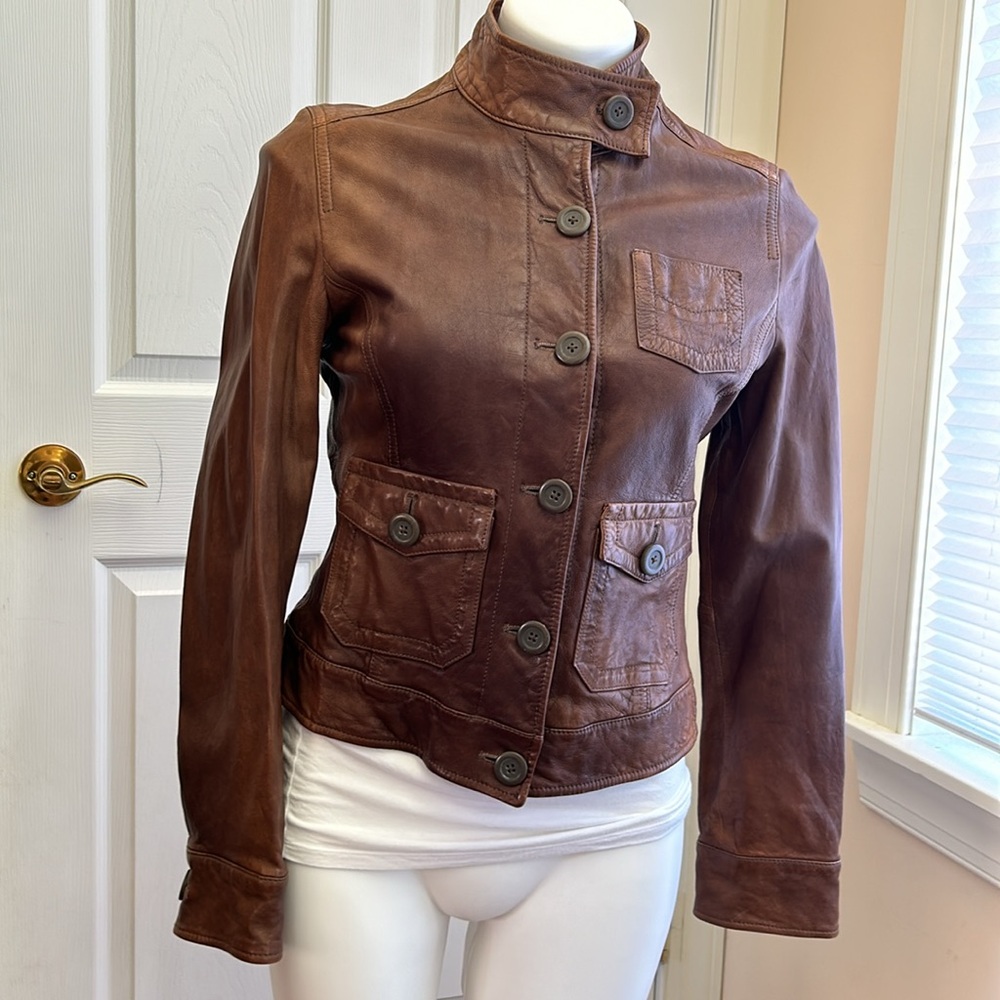 GAP leather jacket